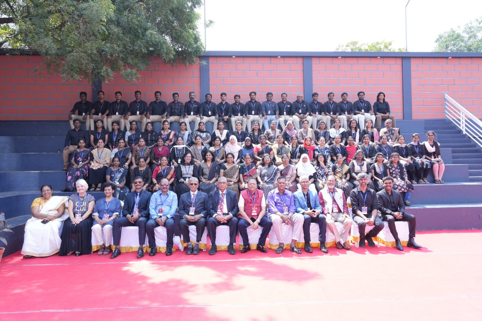 Graduating batch photo